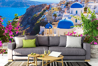 Fototapeta Santorini island, Greece 1501
